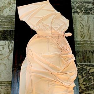 One the shoulder Maxi Dress